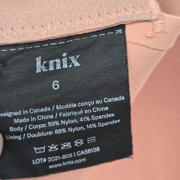 Knix Catalyst Sports Bra Wireless Comfort Support Mauve 6 High Impact Athleisure - Picture 3 of 5